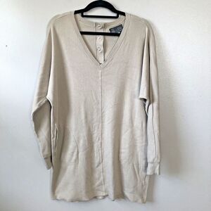 Anthropologie Saturday Sunday Chrissy Mini Sweater Dress Small Pockets Casual